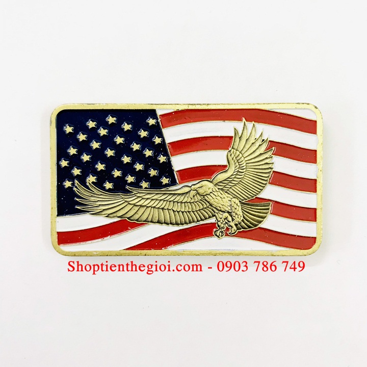 Medal Hình Đại Bàng và Cờ Mỹ  -  SP005208